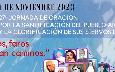 Jornada de Oración por la Santificación del pueblo argentino